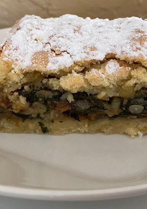 Une photo de 😋 TOURTE DE BLETTES SUCRÉE