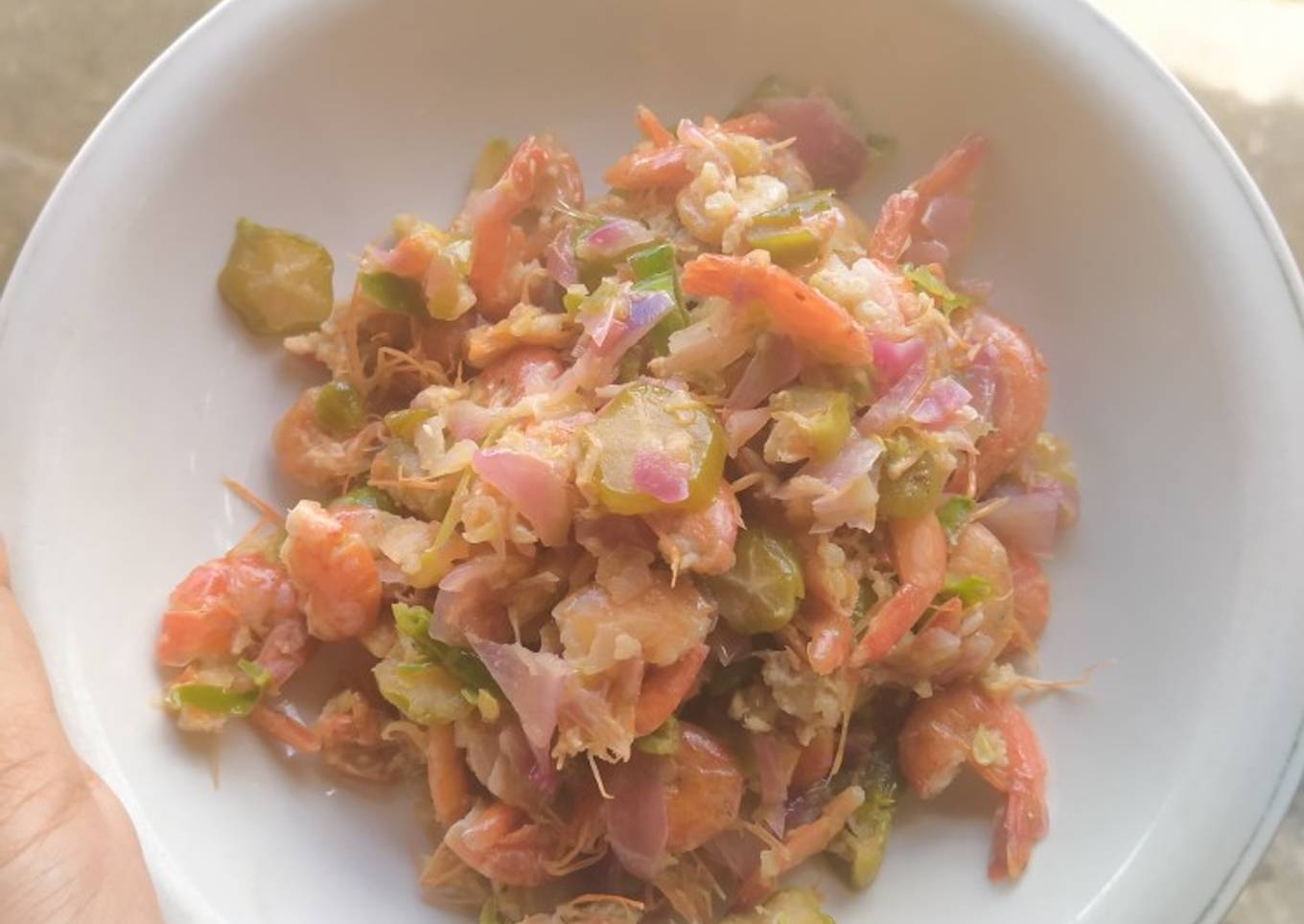 Sambal udang belimbing