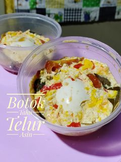 Foto resep Botok Tahu Telur Asin