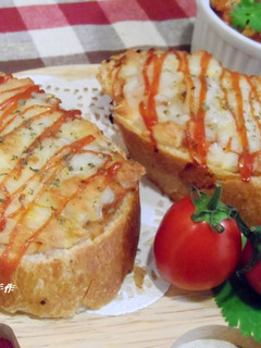 【焗烤義大利肉醬法國麵包】 的食譜成品照片