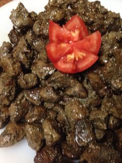 صورة لوصفة كبدة بالخلطة