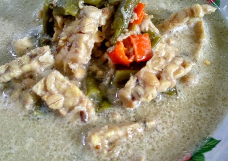 Sayur Lodeh Kacang Panjang Tempe Semangit