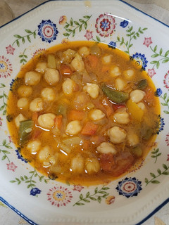 Una foto de Garbanzos estofados de la cocina de Marisa Marcos Ortega