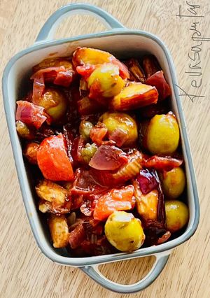 Una foto de Caponata Siciliana 🍆 🫒 🍅