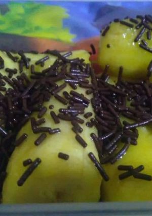 Foto resep Pisang panggang karamel mesis