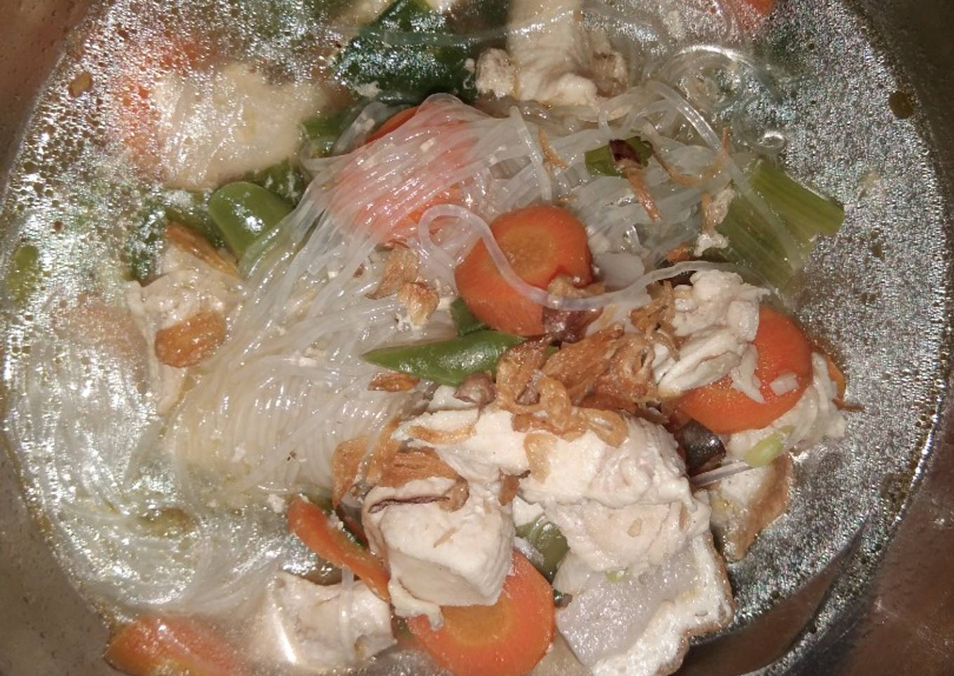 Sop ayam bihun