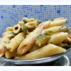 A picture of Yogurt Penne Pasta.