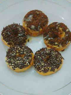 Foto resep Donat Mini Topping Kopi Kapal Api Meses Tanpa Kentang