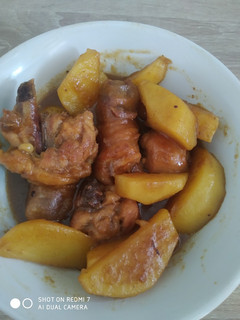 Foto resep Semur ayam +kentang