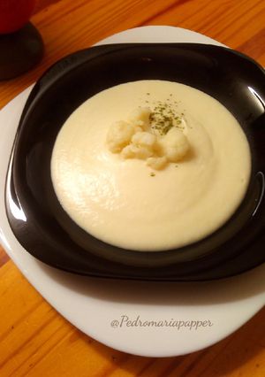 Foto principal de Crema de coliflor con queso.(Thermomix)