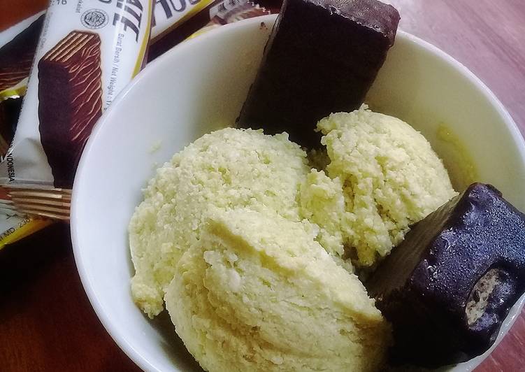 Resep Ice Cream Alpukat 3 bahan saja yang Lezat Sekali