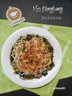 Foto resep Mie Kangkung Belacan