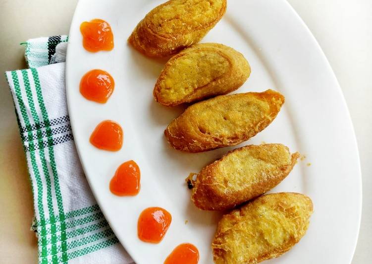 Egg roll tahu