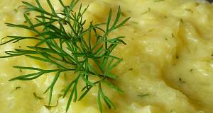 Tejszínes-kapros tökfőzelék recept recept fotó