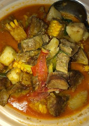 Foto resep Kari daging instan