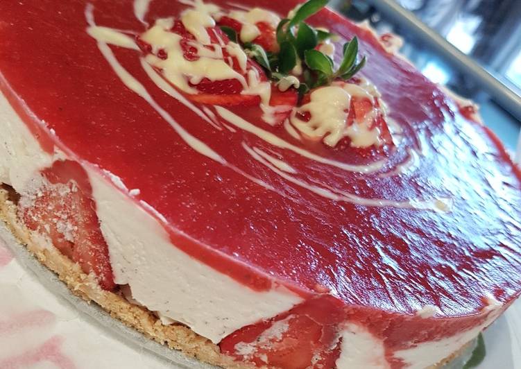 Cheesecake alla fragola