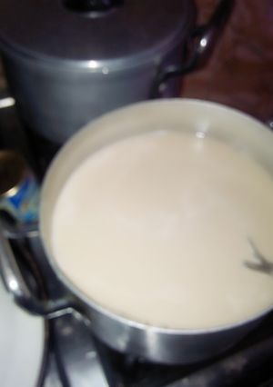 A picture of Kunun gyada.