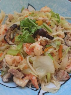 什錦炒麵 的食譜成品照片