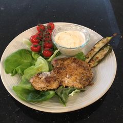 A picture of Pan Seared Pork Chops.