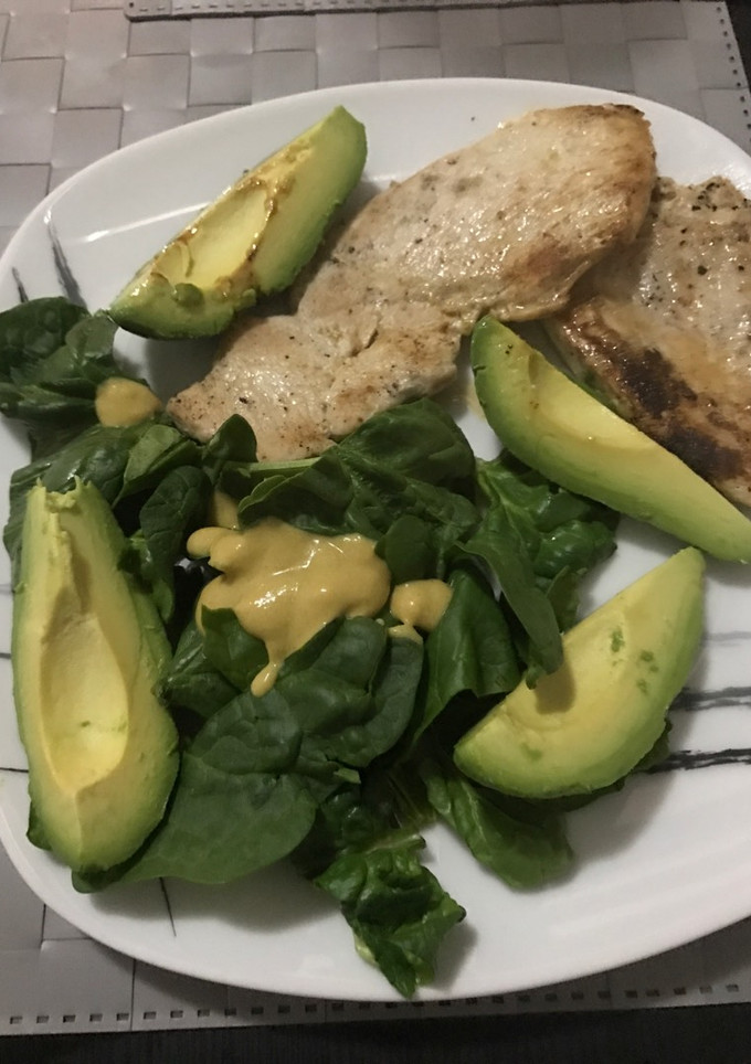 Una foto de Cena fit saludable