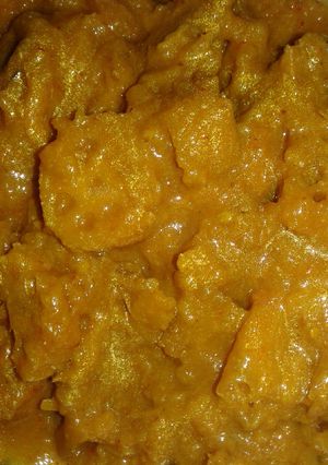 A picture of Masala kamal kakdi.