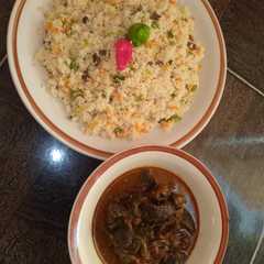 Couscous da miyan kayan ciki ainihin hoton girkin