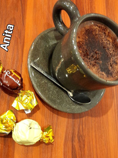 عکسی از دستور شیر قهوه شکلاتی