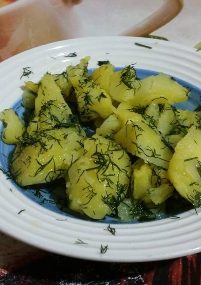 Картошечка с зеленью