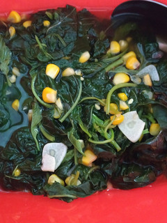 Foto resep Sayur bayam jagung