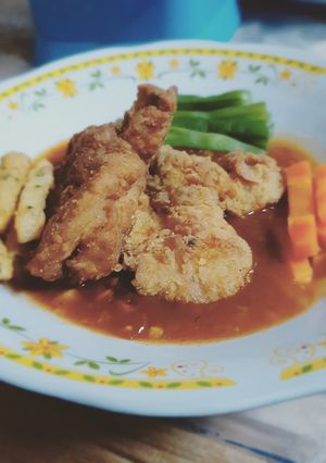 Foto resep Chicken steak enak bgt
