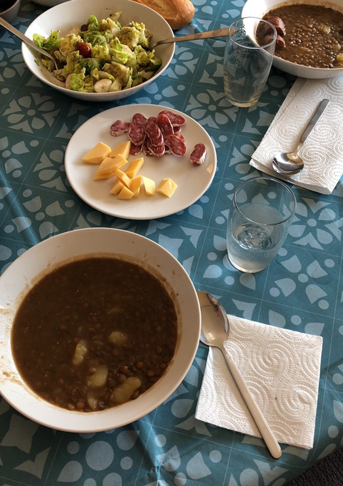 Una foto de Lentejas caseras