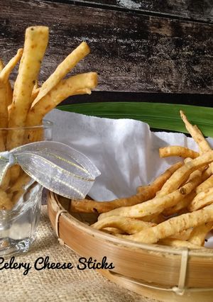 Foto resep Celery Cheese Sticks (Stik Keju Seledri - Putih Telur)
