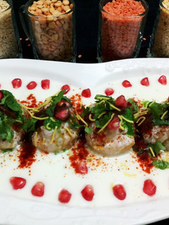 A picture of Multigrain Dahi Vada.