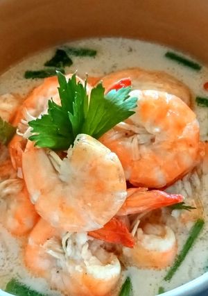 Foto resep Udang Kuah Santan