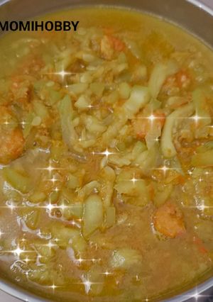Foto resep Labu air tumis bumbu ebi udang