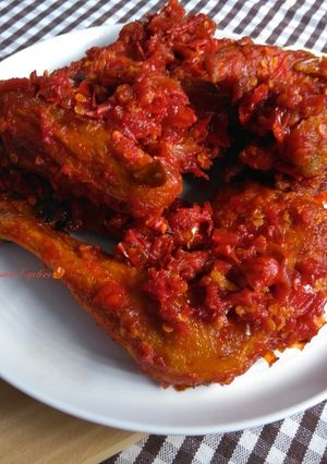 Foto resep Ayam bumbu balado / Sambal Lado ala Warung Nasi Padang