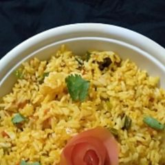 A picture of Tomato Rice.
