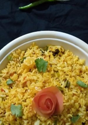 A picture of Tomato Rice.