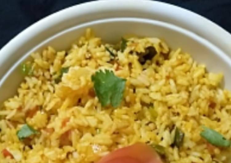 Steps to Prepare Super Quick Homemade Tomato Rice