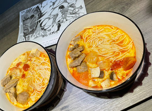泰式豬肉酸辣湯麵 的食譜成品照片