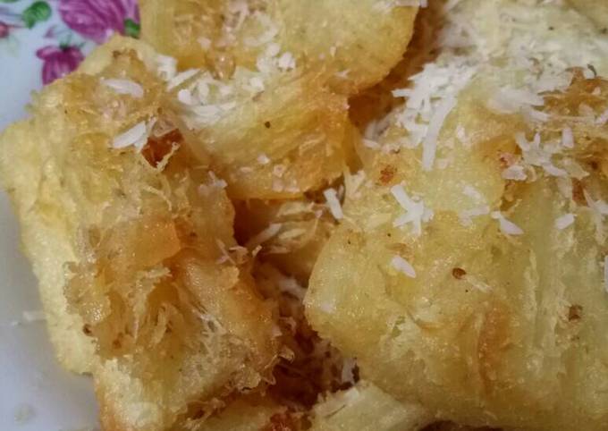 Cara Gampang Membuat Singkong Keju Merekah yang Bikin Ngiler