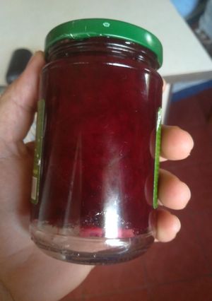 O poză a rețetei Dulceață de trandafiri.