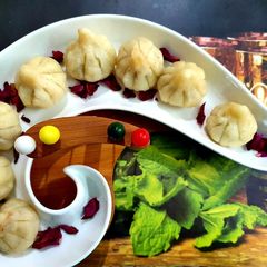 A picture of Rava / Semolina Modak.