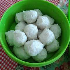 รูปของ Bakso ikan tengiri anti gagal