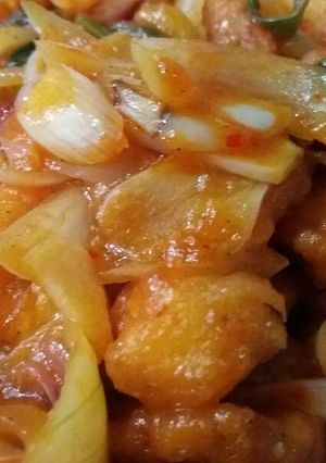 Foto resep Ayam Tepung Asam Pedas