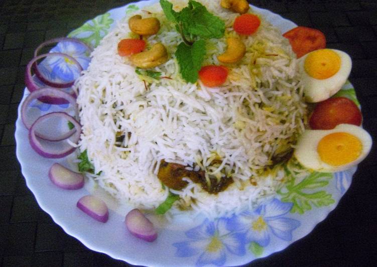 Upside Down Chicken Biryani Upside Down Chicken Biryani