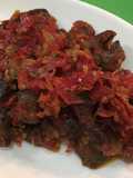 Javanese Beef Balado (lunch)