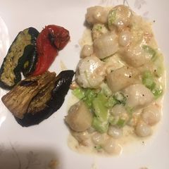 A picture of Baked scallops.