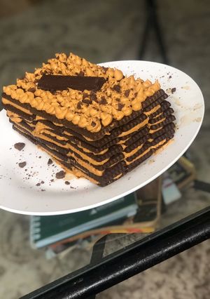 Una foto de Chocotorta