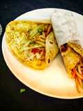 கல்கத்தா எக் கதி ரோல்(calcutta egg kati roll recipe in tamil)